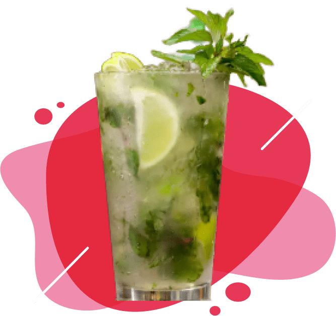 imagen de un vaso de mojito