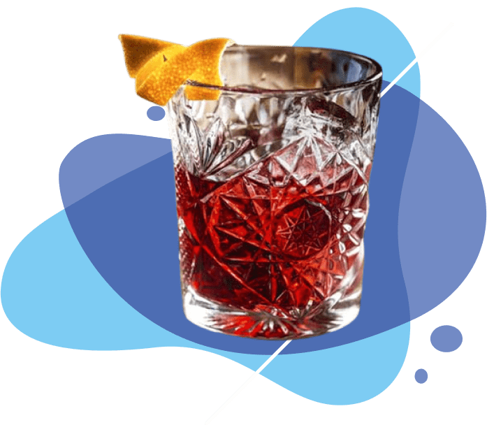 imagen de un vaso de negroni