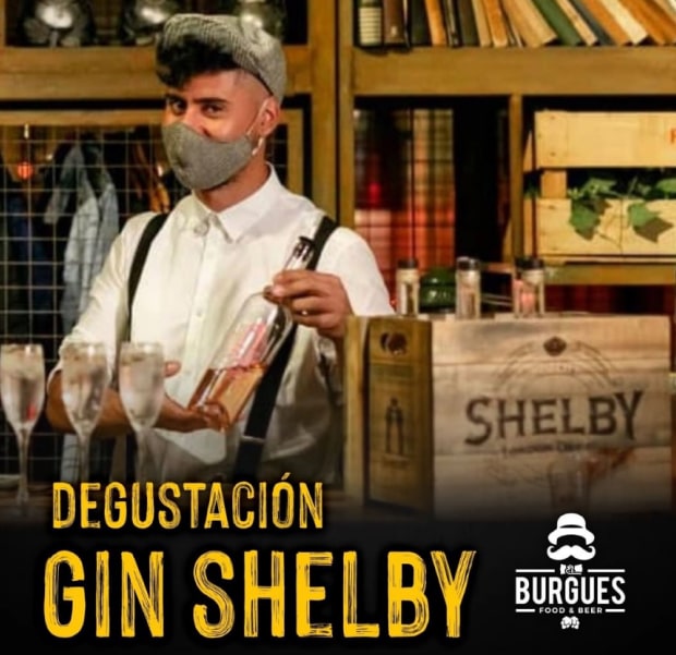 imagen degustacion gin Shelby